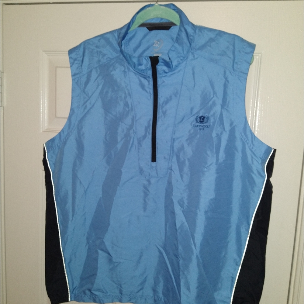 Zero Restriction Tour Series Quarter Zip Golf Vest Men's sz Medium - Picture 1 of 8
